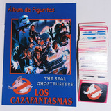 Album Figuritas Caza Fantasmas Con Todas Las Figus A Pegar