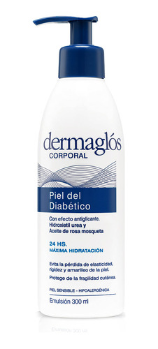 Crema Dermaglós Corporal Piel Del Diabetico Emulsion 300ml