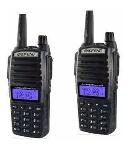 Kit X 2 Handies Baofeng Uv82 Vhf Uhf Vox 255 Canales Modelo