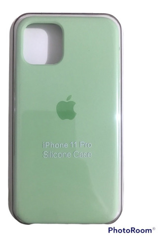 Silicon Case Para iPhone 11 Pro + Mica De Cristal De Regalo