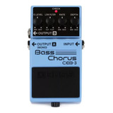 Pedal Para Baixo Ceb3 Bass Chorus Boss