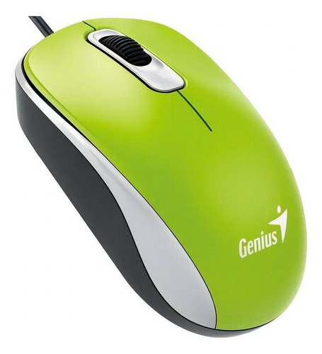 Mouse Genius Dx-110 Verde Optico 1000dpi Usb