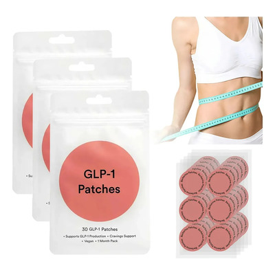 Parches de berberina para la piel con GLP-1 e ingredientes naturales soporte metabólico con glutamina hipoalergénica, 90 unidades | MercadoLibre