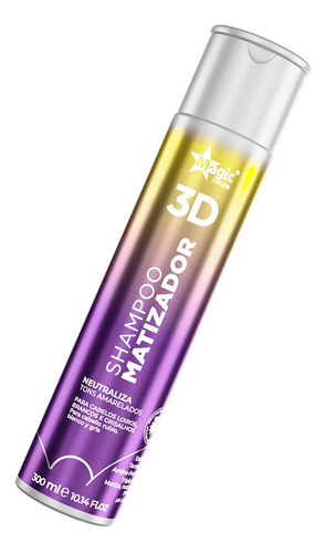 Shampoo Matizador Magic Color 3d 300ml Neutralizador Amarelo