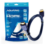 Cabo Hdmi Blindado 2.0 Ethernet 4k 3d 2160p 1 Metro + Nf