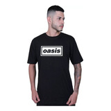 Camiseta Camisa Roupa Camisa Oasis Banda Music