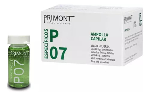 Tratamiento Anti Caída Del Cabello P07 Primont X 12