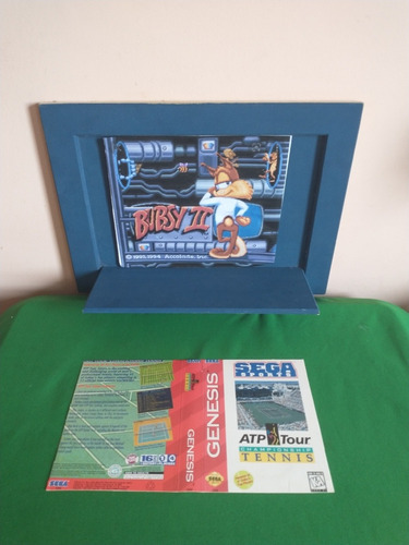 Mega Drive Genesis Sega Sports Caixa Recortada Original