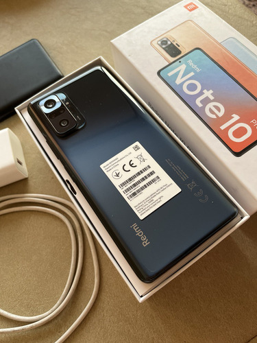 Xiaomi Redmi Note 10 Pro + Funda Y Templado (cómo Nuevo) 