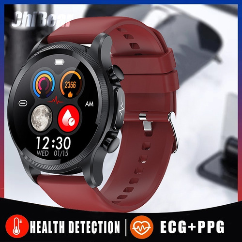 Ecg Reloj Inteligente Bluetooth Smartwatch Hombre 360*360