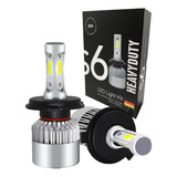 Kit Lámparas Led Cree S6 Plus 44000 Lm H4 H7 H1 H3 H11 A-vip