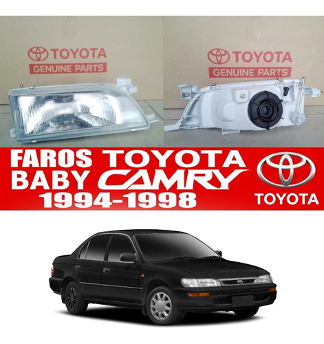 Faro Toyota Corolla Baby Camry 94-98  Vidrio Foto 5