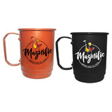 Kit 50 Canecas Moscow Mule Personalize 400ml Para Bartenders