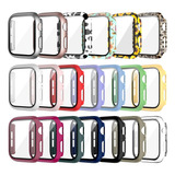 Protectores Haojavo, Para Apple Watch 44 Mm Series Se/6/5/4