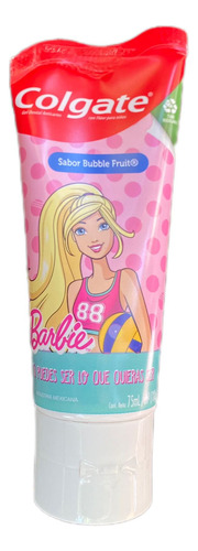 Pasta Dental Infantil Colgate Smiles Barbie 75ml.