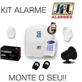 Kit Central De Alarme Mais Acessorios Jfl Monte O Seu