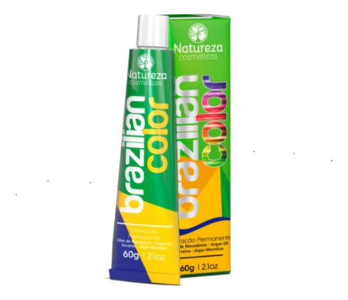 Coloração Brazilian Color Natureza Cosméticos 60gr