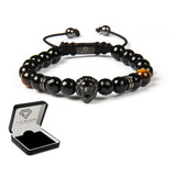 Pulsera Hombre Leon Black Onix