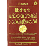 Libro Diccionario Jurídico-empresarial Español/inglés/españo