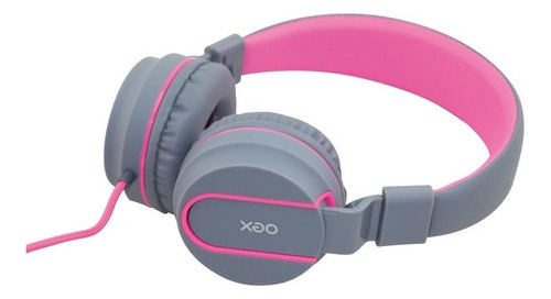 Headset Neon Hs-106 Com Fio Oex - Rosa