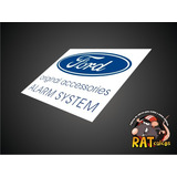 Calco Ford Fiesta / Sistema De Alarma