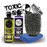 Toxic Shine | Kit Combo Lavado | Básico #32 | Shampoo + Cera