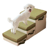 Escaleras Para Mascotas Perro Gato Caja Con Organizador 3pcs