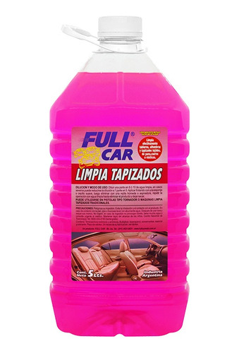 Limpia Tapizados Full Car Pana Tapizados Direct Apc 5l