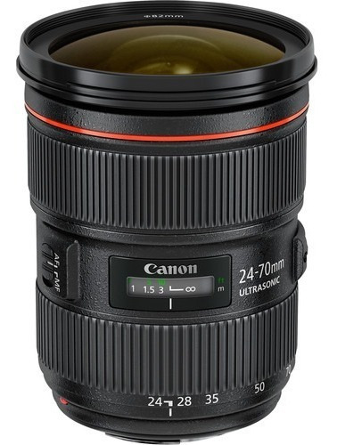 Lente Canon Ef 24-70mm F/2.8l Ii Usm Garantia Canon Brasil