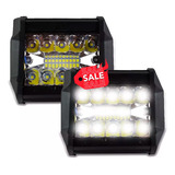 Par Faros 19 Led 4x2 Auxiliar Dually C/ Estrobo