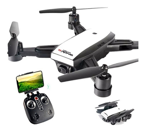 Drone Plegable Camara Wifi Fpv Lh-x28 Gps 2mp Hd + Case Modelo Nuevo