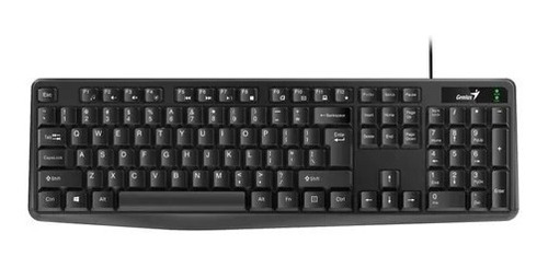 Teclado Genius Kb-117 Español Con Cable Usb