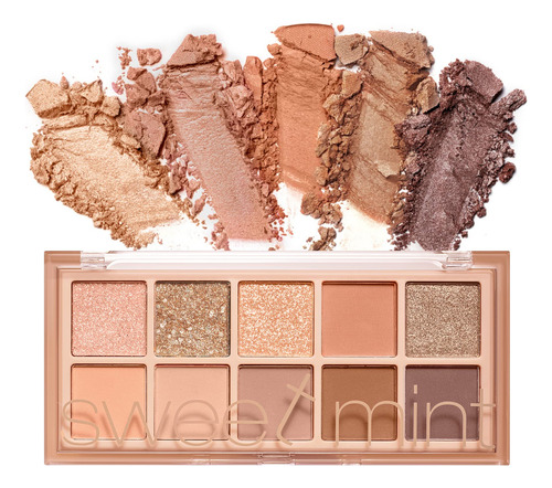 Paleta De Sombras De Ojos De Color Nude, Paleta De Maquillaj