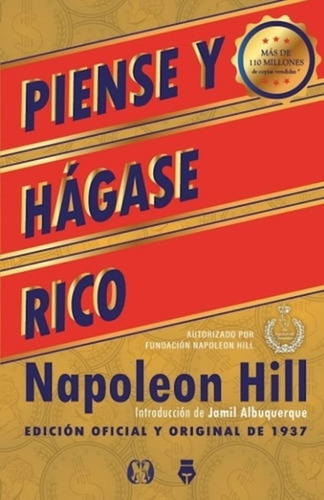 Libro Piense Y Hagase Rico - Napoleon Hill - Del Fondo 