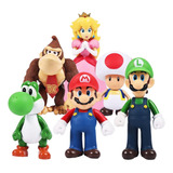 Muñeco Mario Bros X Unidad Luigi Donkey Toad Princesa