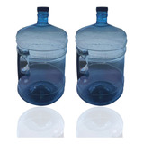 2 Garrafones Para Agua 11 Lts Plastico Pet Grado Alimenticio