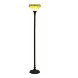 Speculo Lighting Tiffany Lámpara De Pie W12h70 Pulgadas, Col