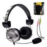 Fone De Ouvido Gamer C/ Microfone P/ Pc Notebook Headphone