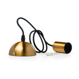 Lum. Colgante Metal E27 60w Bronce Sica