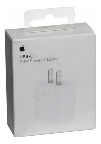 Cargador Apple Cubo Original 20w iPhone Carga Rápida 12 13 