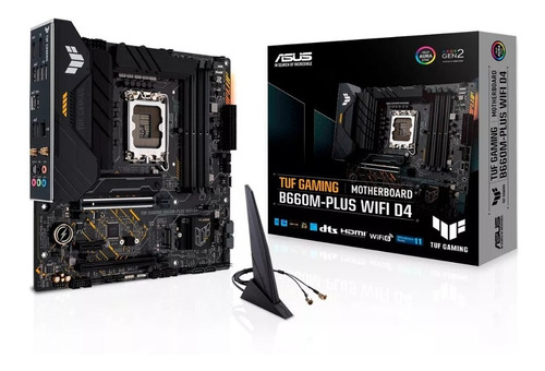 Mother Asus Tuf Gaming B660m Plus Intel 12va S1700 Ddr4 Wifi