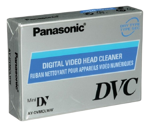 Fita De Limpeza Panasonic Ay-dvmclc Para Filmadoras Minidv