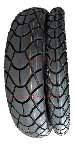 Llantas 100/90-17 Y 2.50-17 Italika Para Ft150 Grafito+envio