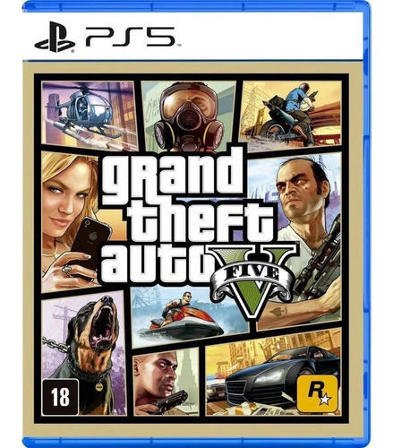 Grand Theft Auto V  Standard Edition Rockstar Games Ps5 Físico