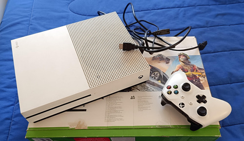Xbox One S, 1tb, Blanco, Excelente Estado. Incluye Mando