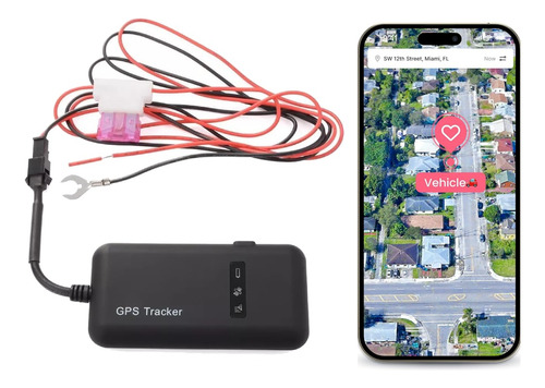 Gps Tracker De Auto Moto Localizador De Seguimiento Tracker