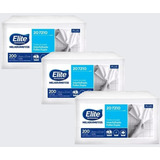 Kit Papel Toalha Interfolhado Folha Dupla Elite 600 Folhas