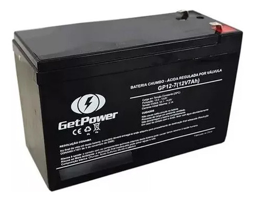 Bateria Csb 12v 7ah Gp1272 F2 Apc Alarmes No Breaks