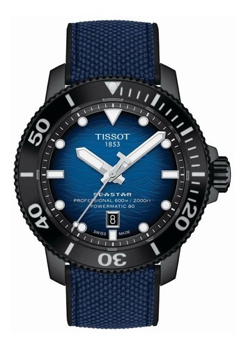 Reloj Tissot Seastar 2000 Prof Powermatic 80 T1206073704100