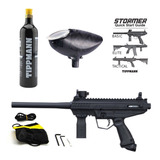 Stormer Basic Gotcha Paintball Tanqueoz Hopper 100 Rondas Xc